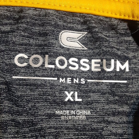 Colosseum Men's West Virginia Short Sleeve Polo Shirt in Size XL - Picture 5 of 5